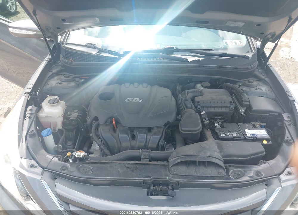 2014 HYUNDAI SONATA GLS VIN: 5NPEB4ACXEH822833