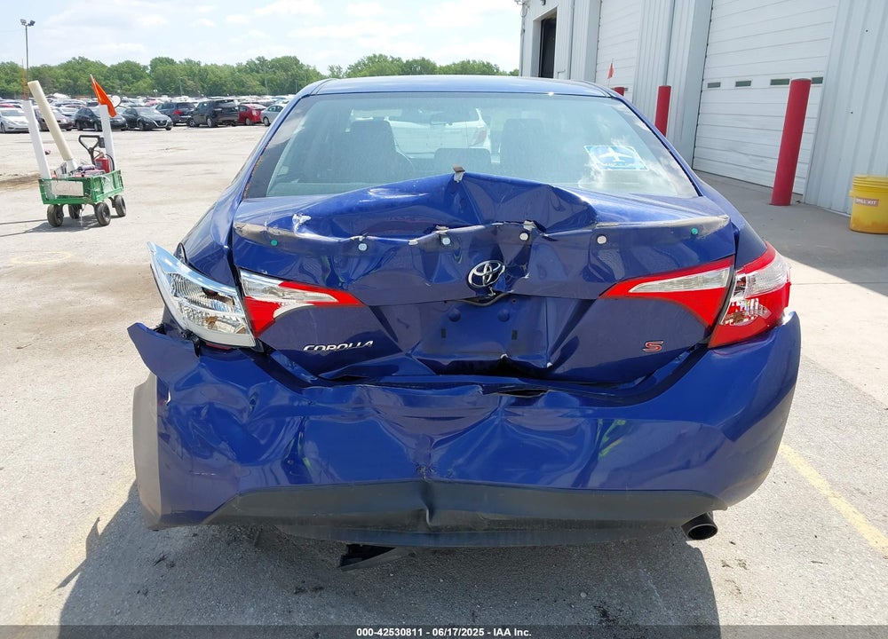 2015 TOYOTA COROLLA VIN: 2T1BURHE5FC465079