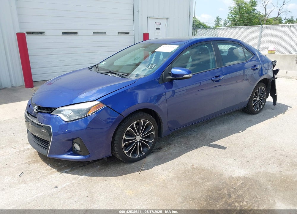 2015 TOYOTA COROLLA VIN: 2T1BURHE5FC465079