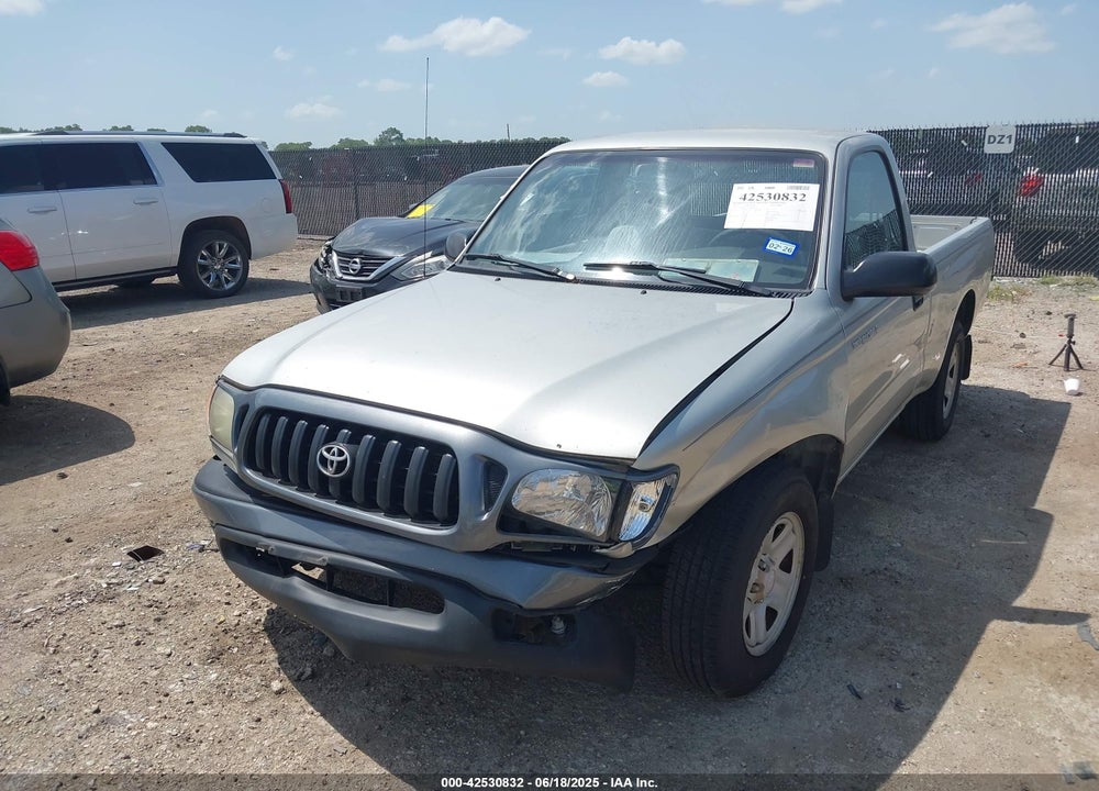 2002 TOYOTA TACOMA BASE (M5) VIN: 5TENL42N12Z052060