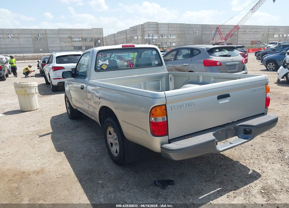 2002 TOYOTA TACOMA BASE (M5) VIN: 5TENL42N12Z052060