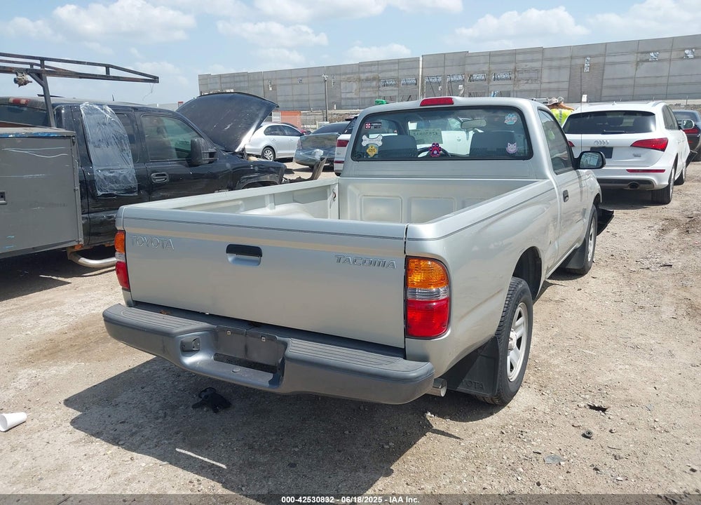 2002 TOYOTA TACOMA BASE (M5) VIN: 5TENL42N12Z052060