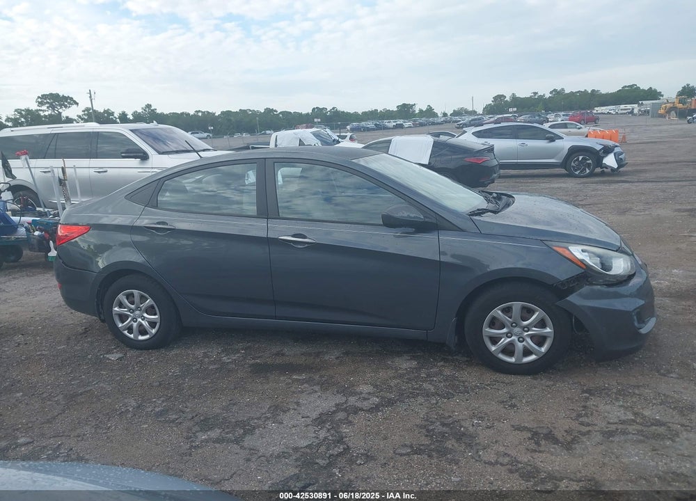 2013 HYUNDAI ACCENT VIN: KMHCT4AE7DU316379