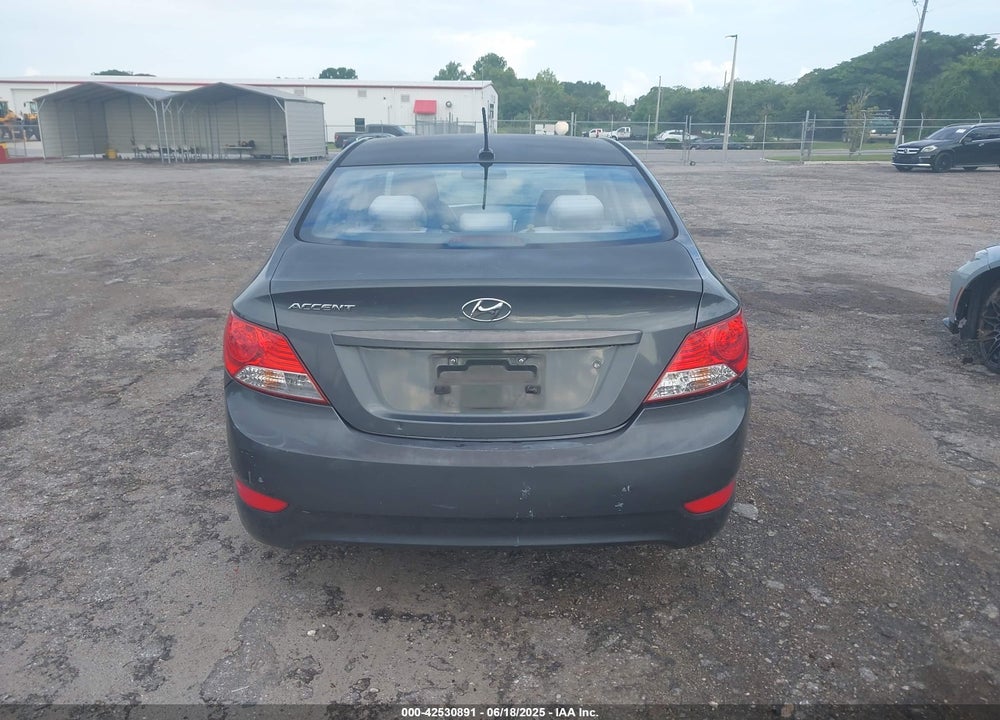 2013 HYUNDAI ACCENT VIN: KMHCT4AE7DU316379
