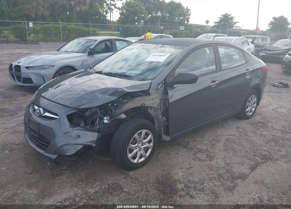 2013 HYUNDAI ACCENT VIN: KMHCT4AE7DU316379