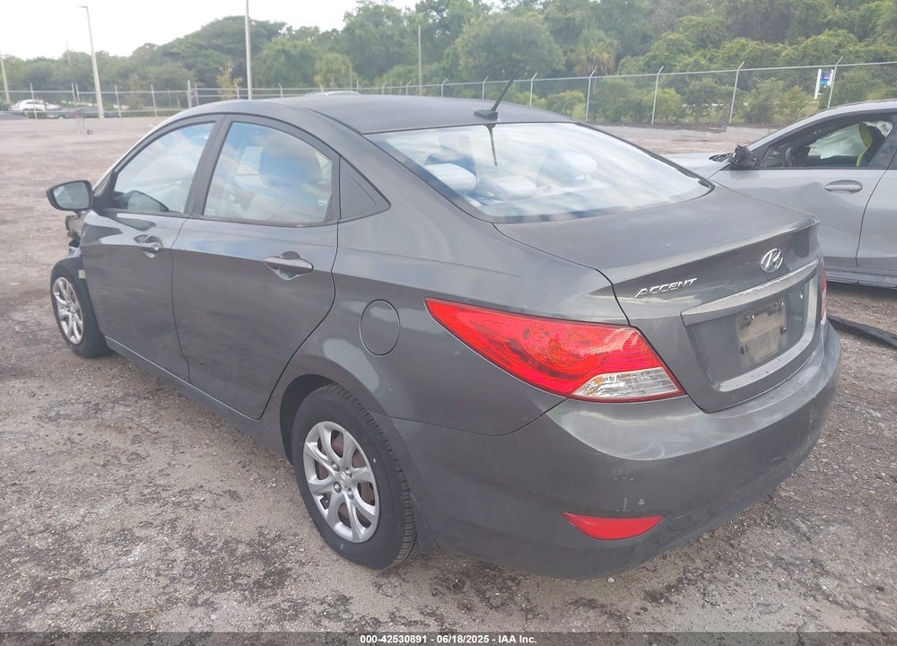 2013 HYUNDAI ACCENT VIN: KMHCT4AE7DU316379
