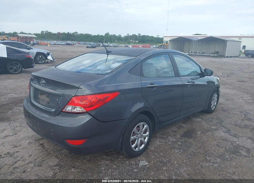 2013 HYUNDAI ACCENT VIN: KMHCT4AE7DU316379