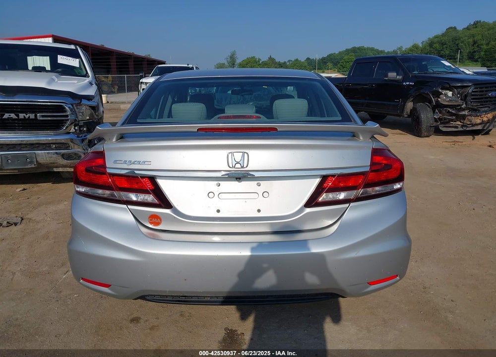 2014 HONDA CIVIC EX VIN: 19XFB2F88EE211572