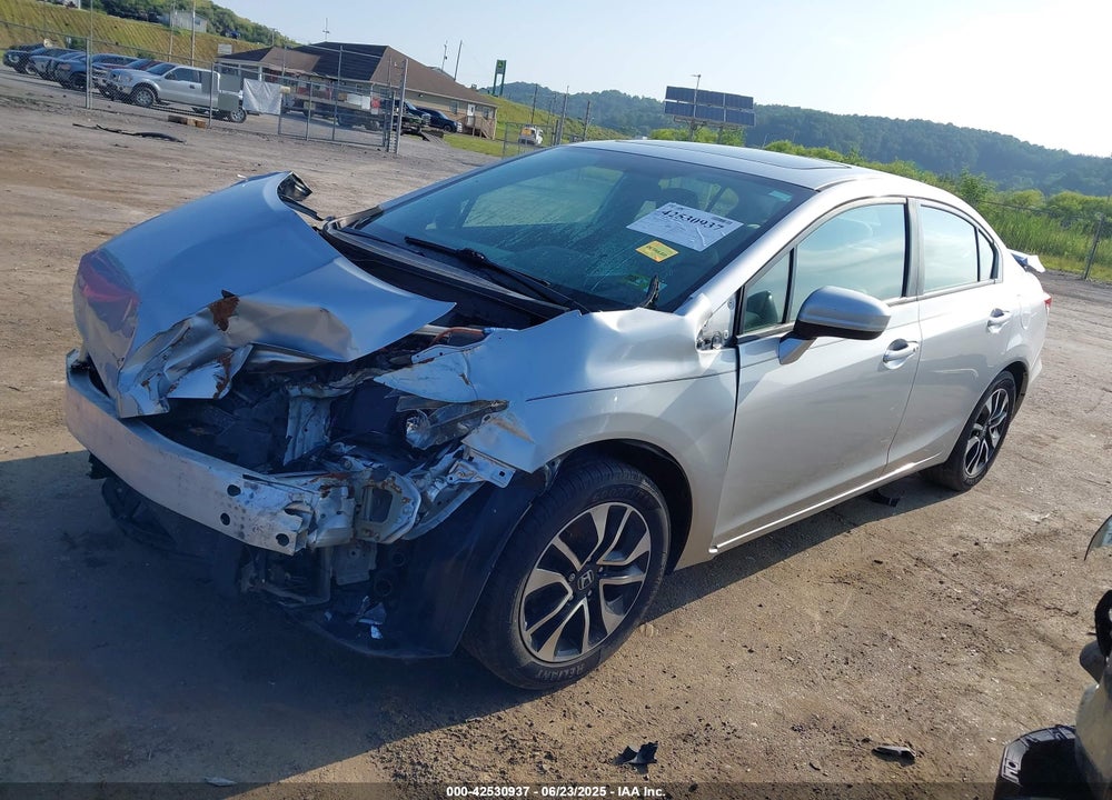 2014 HONDA CIVIC EX VIN: 19XFB2F88EE211572