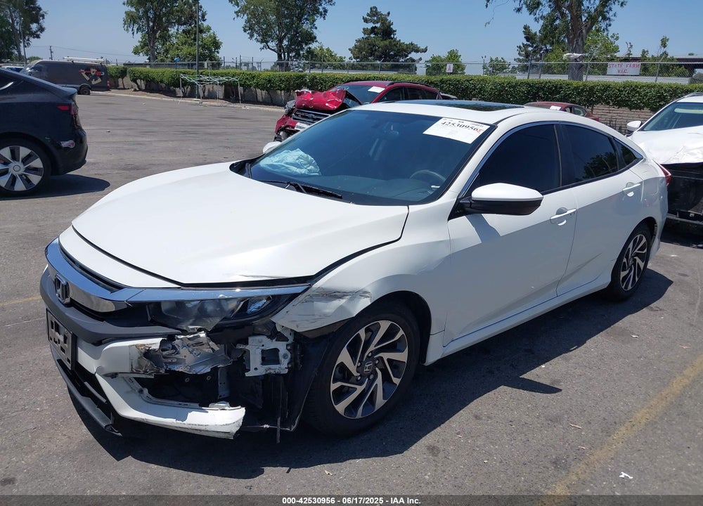 2016 HONDA CIVIC VIN: 2HGFC2F77GH552295