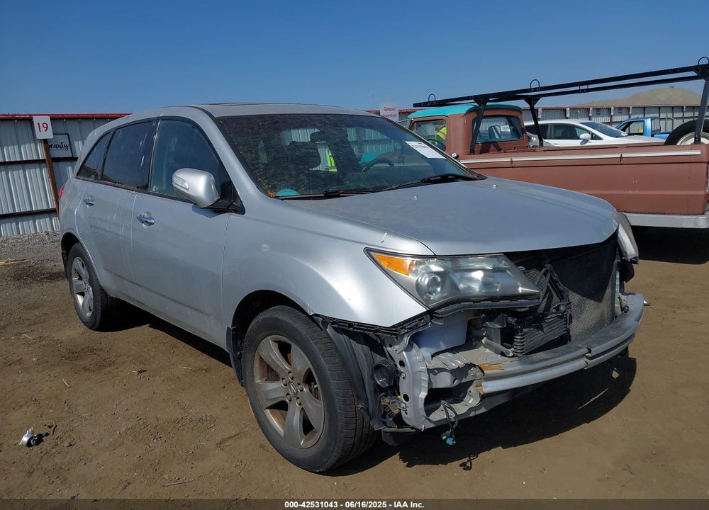 2007 ACURA MDX SPORT PACKAGE VIN: 2HNYD28537H528831