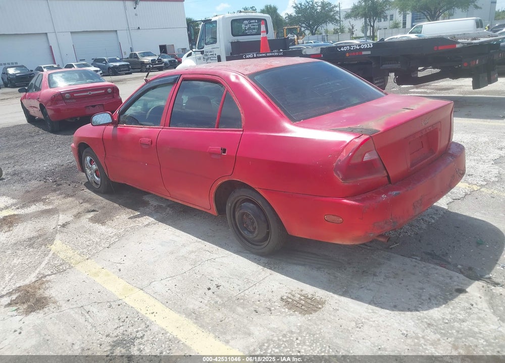2001 MITSUBISHI MIRAGE LS VIN: JA3AY36C31U011227