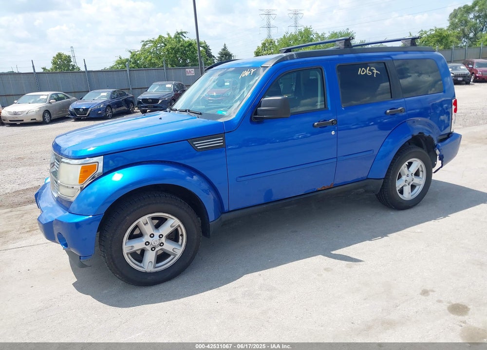 2007 DODGE NITRO VIN: 1D8GU58K57W580196