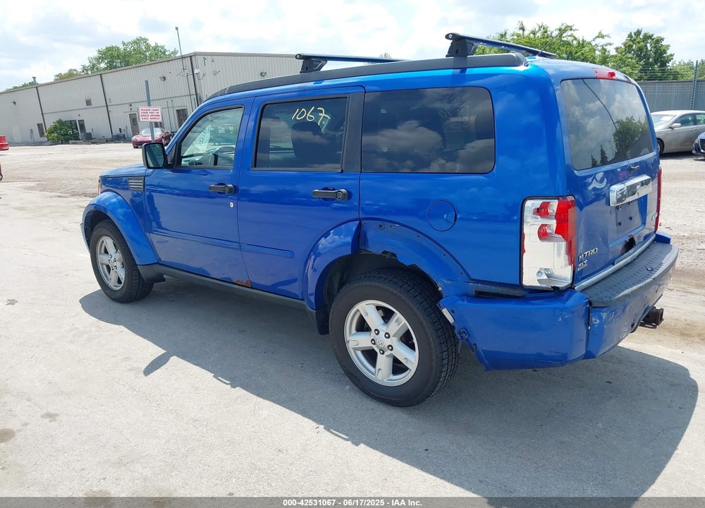 2007 DODGE NITRO VIN: 1D8GU58K57W580196