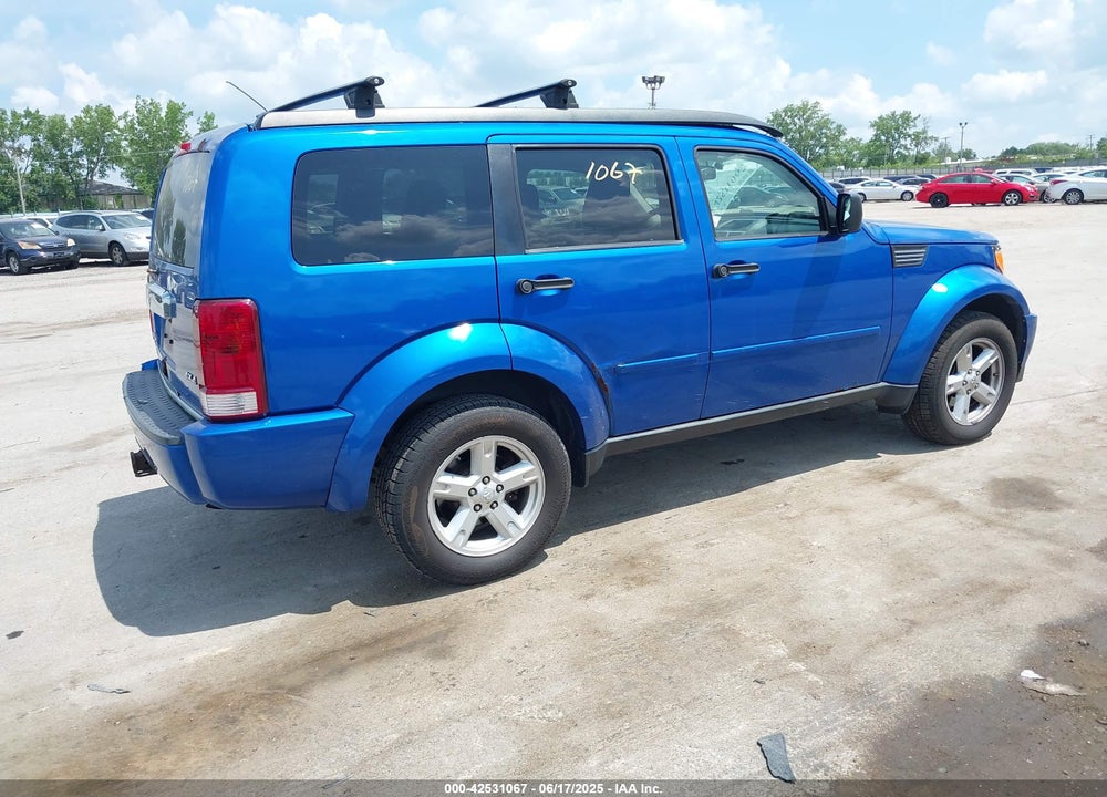 2007 DODGE NITRO VIN: 1D8GU58K57W580196