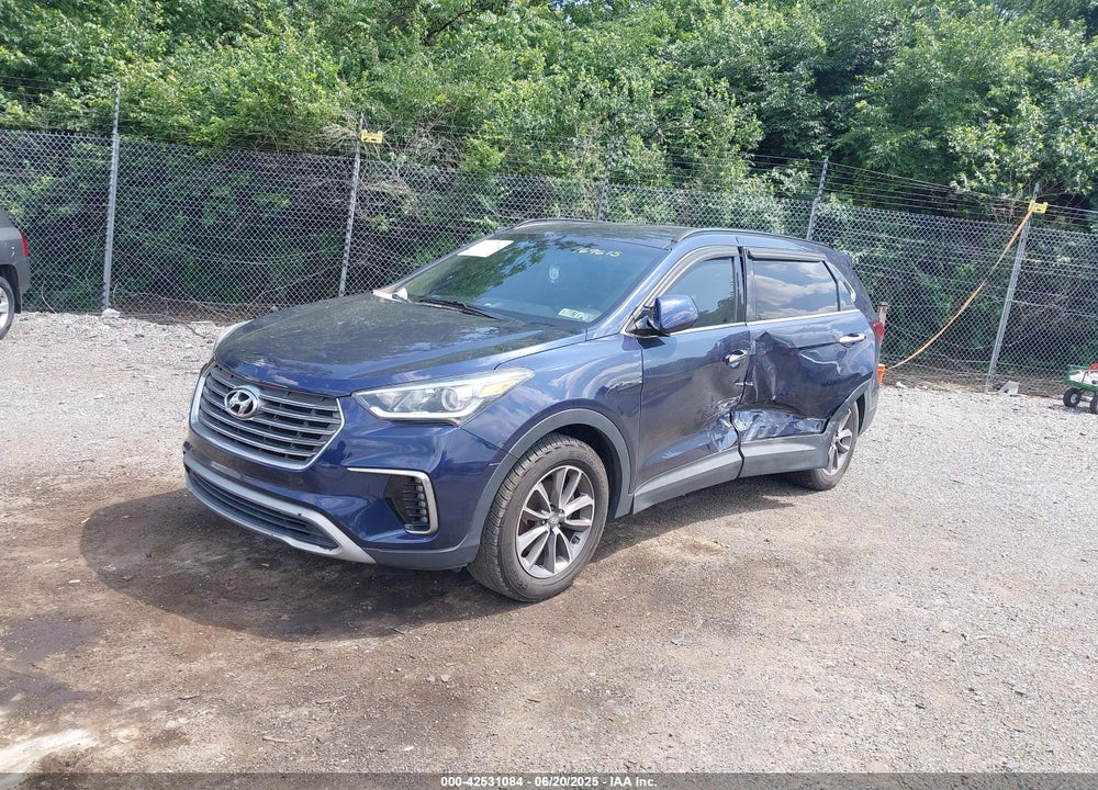 2017 HYUNDAI SANTA FE VIN: KM8SM4HF6HU169615