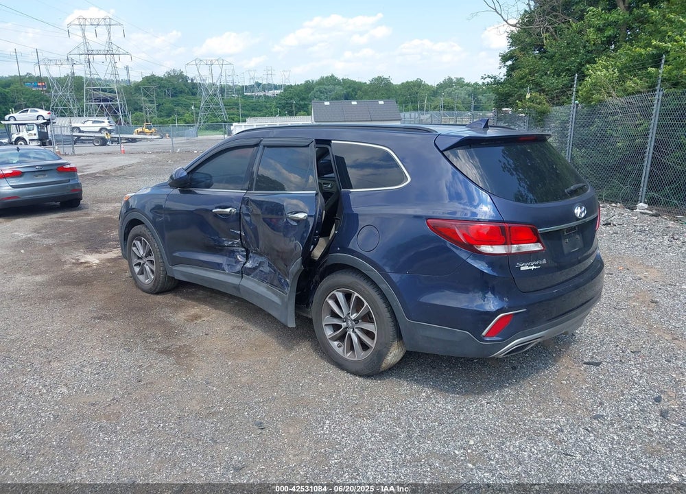 2017 HYUNDAI SANTA FE VIN: KM8SM4HF6HU169615