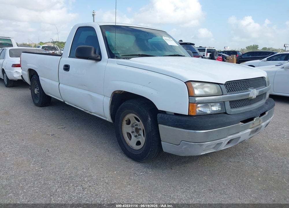 2003 CHEVROLET SILVERADO 1500 WORK TRUCK VIN: 1GCEC14V83Z251616