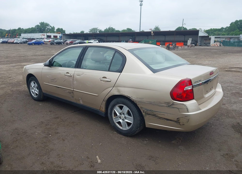 2005 CHEVROLET MALIBU LS VIN: 1G1ZT54805F193811