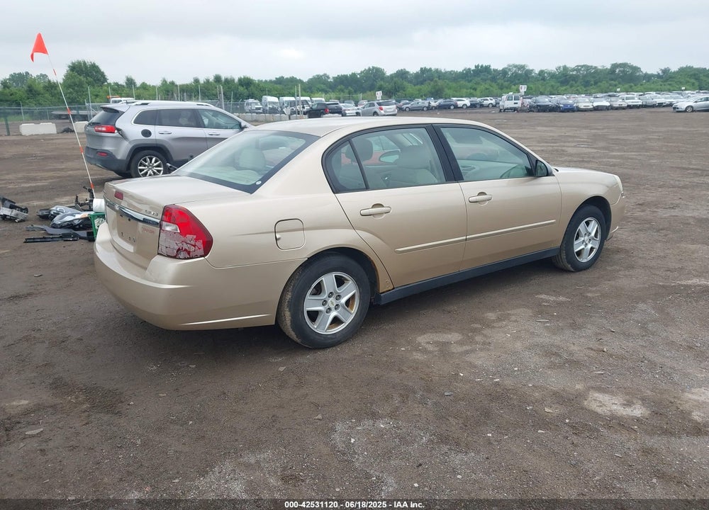 2005 CHEVROLET MALIBU LS VIN: 1G1ZT54805F193811