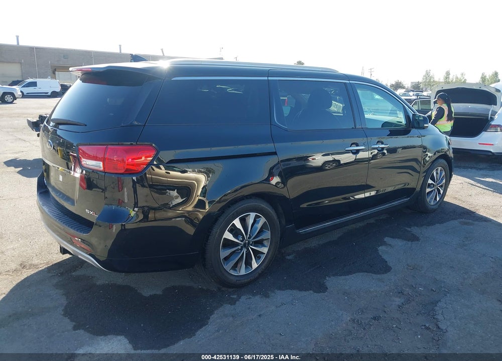 2016 KIA SEDONA SX LUXURY VIN: KNDME5C10G6126693