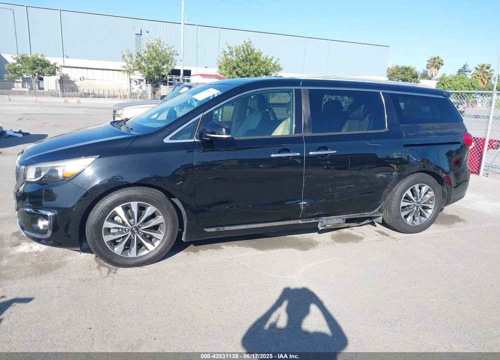 2016 KIA SEDONA SX LUXURY VIN: KNDME5C10G6126693