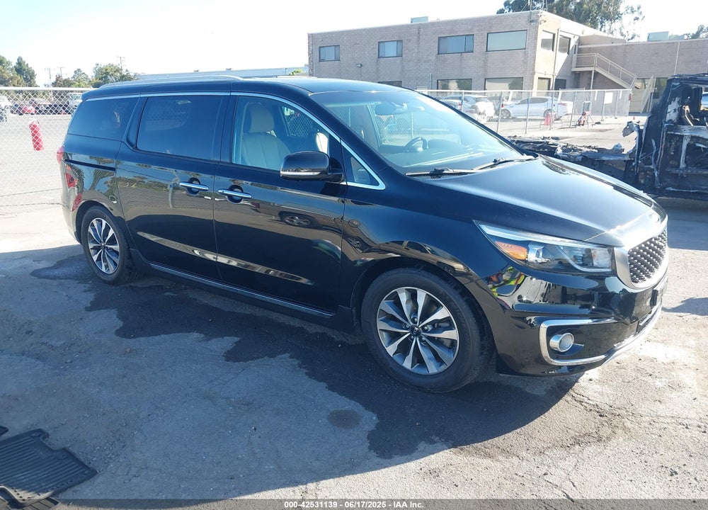 2016 KIA SEDONA SX LUXURY VIN: KNDME5C10G6126693