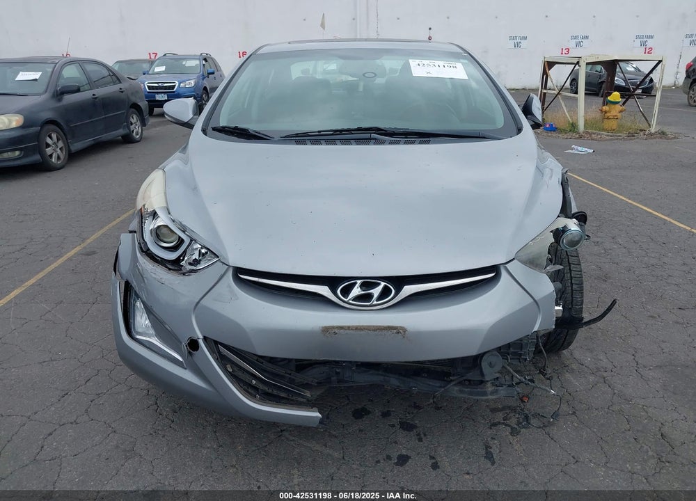 2014 HYUNDAI ELANTRA LIMITED VIN: KMHDH4AEXEU105152