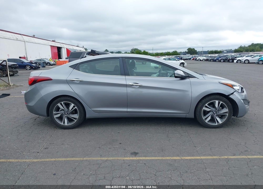 2014 HYUNDAI ELANTRA LIMITED VIN: KMHDH4AEXEU105152