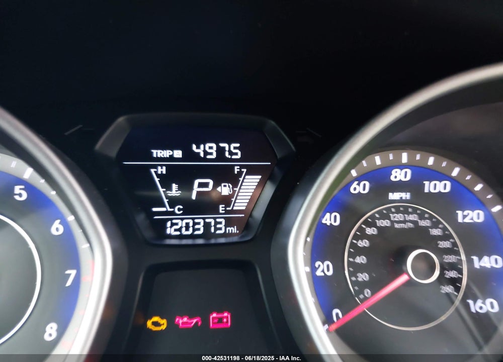 2014 HYUNDAI ELANTRA LIMITED VIN: KMHDH4AEXEU105152