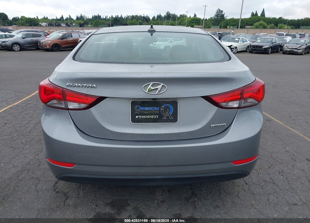 2014 HYUNDAI ELANTRA LIMITED VIN: KMHDH4AEXEU105152