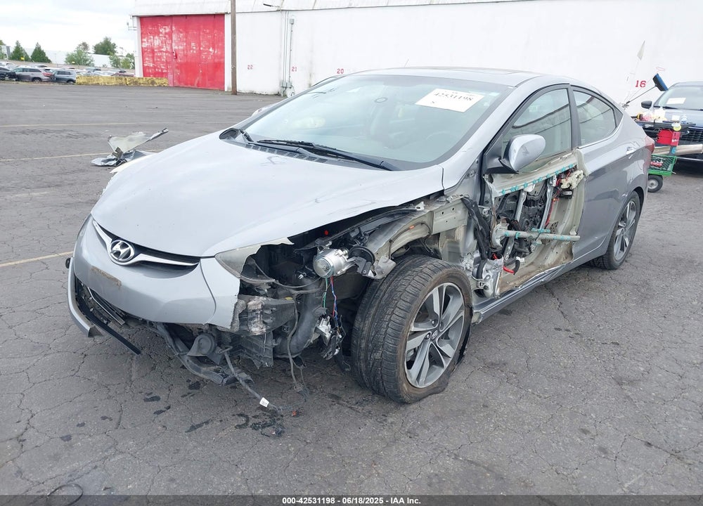2014 HYUNDAI ELANTRA LIMITED VIN: KMHDH4AEXEU105152