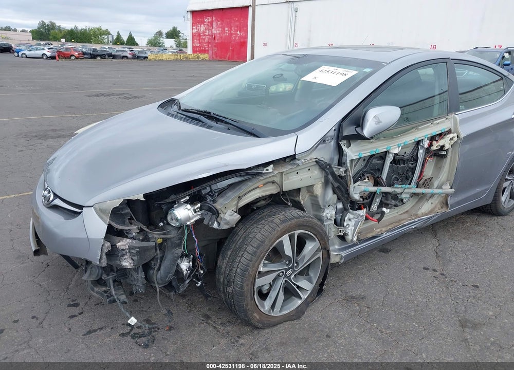 2014 HYUNDAI ELANTRA LIMITED VIN: KMHDH4AEXEU105152