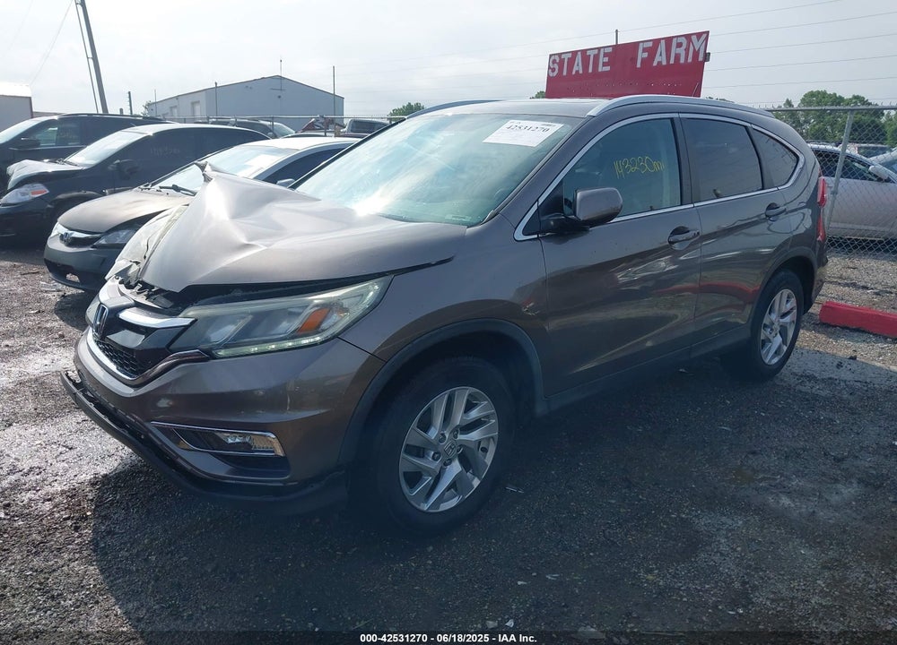2015 HONDA CR-V VIN: 5J6RM4H75FL046381