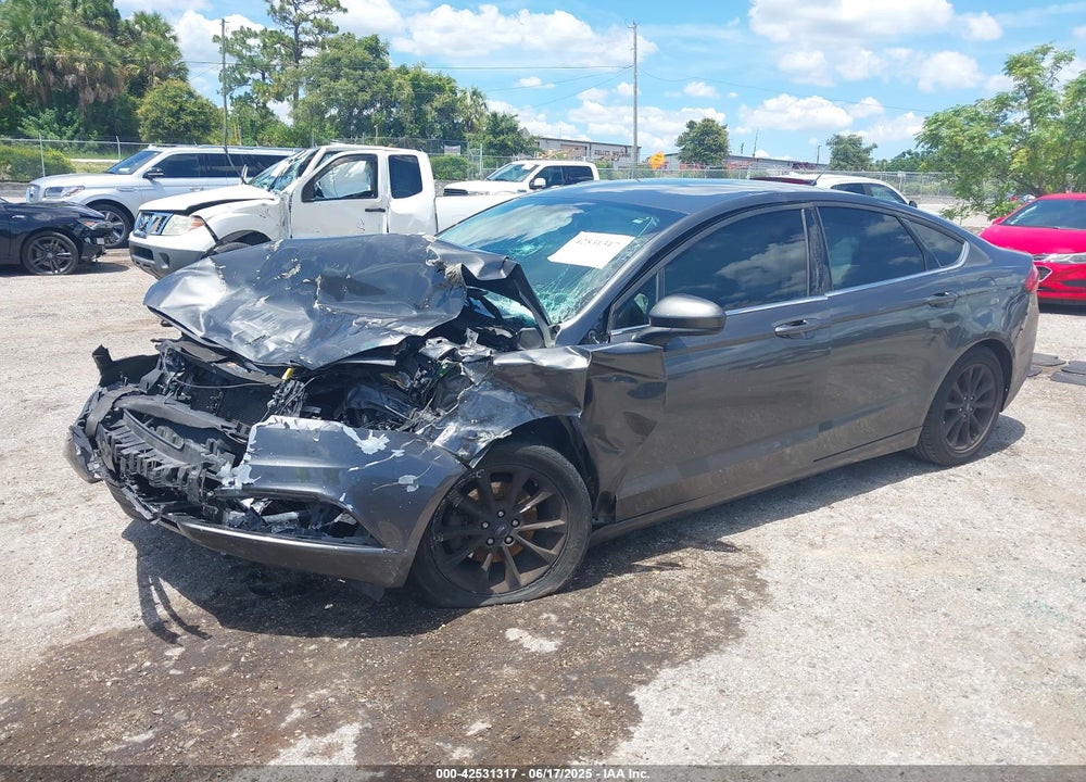 2017 FORD FUSION VIN: 3FA6P0H71HR111276