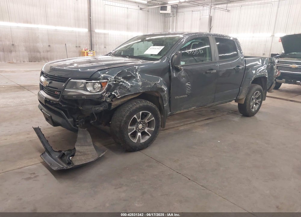 2017 CHEVROLET COLORADO VIN: 1GCGTDEN4H1242555