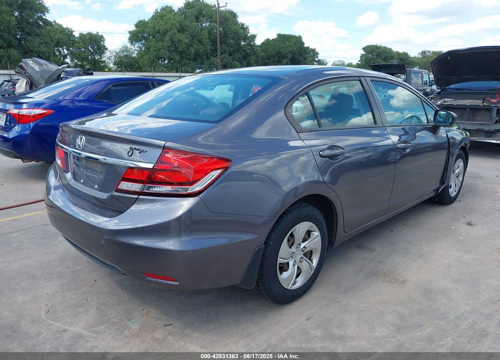 2015 HONDA CIVIC VIN: 19XFB2F53FE096886