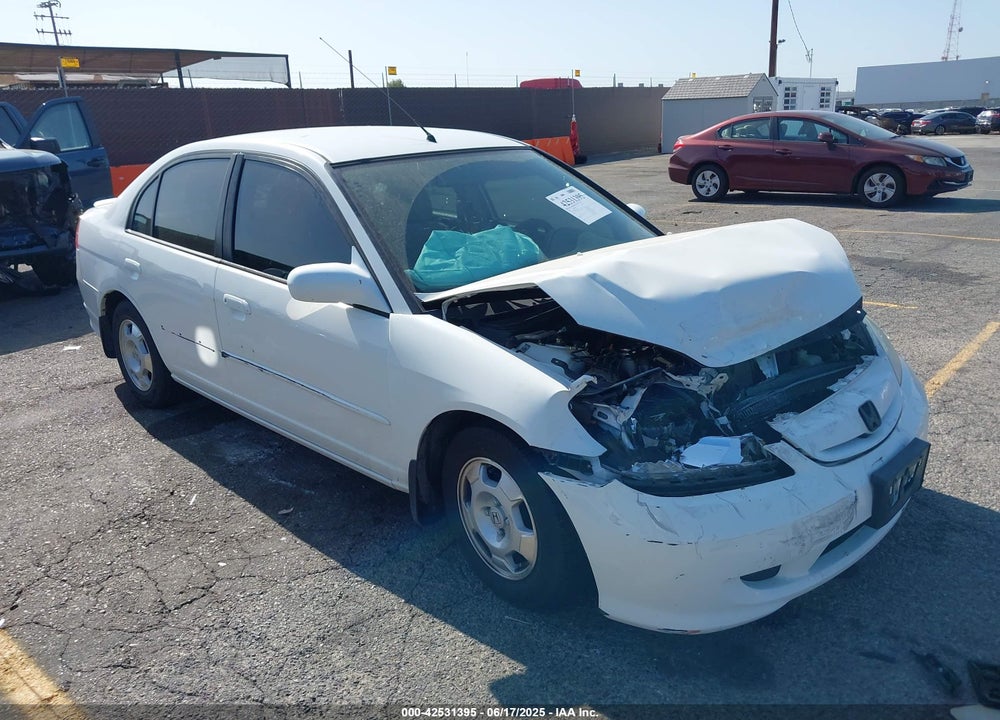 2004 HONDA CIVIC HYBRID VIN: JHMES96664S022495