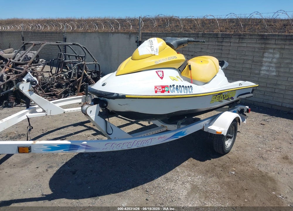 2005 SEADOO GTI 130 VIN: YDV01186B505