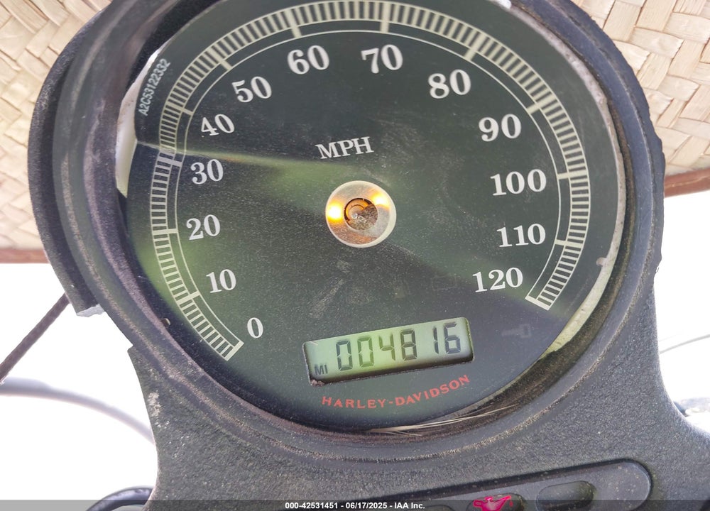2013 HARLEY-DAVIDSON XL883 IRON 883 VIN: 1HD4LE233DC413336