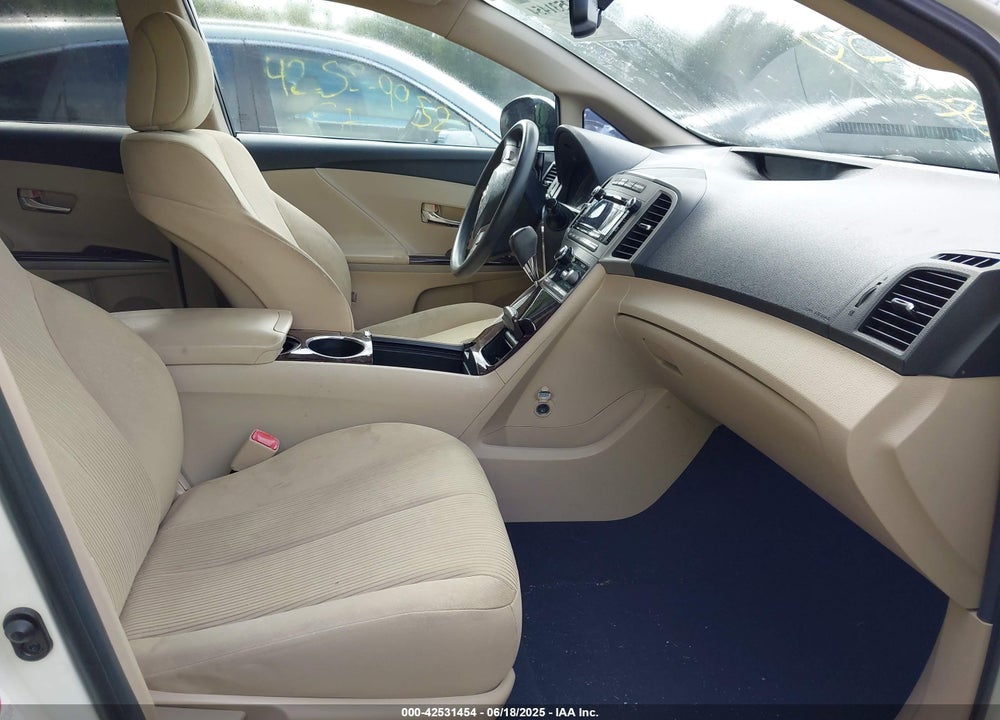 2011 TOYOTA VENZA VIN: 4T3ZA3BB1BU055091