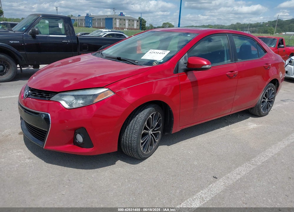 2014 TOYOTA COROLLA VIN: 2T1BURHE4EC150532