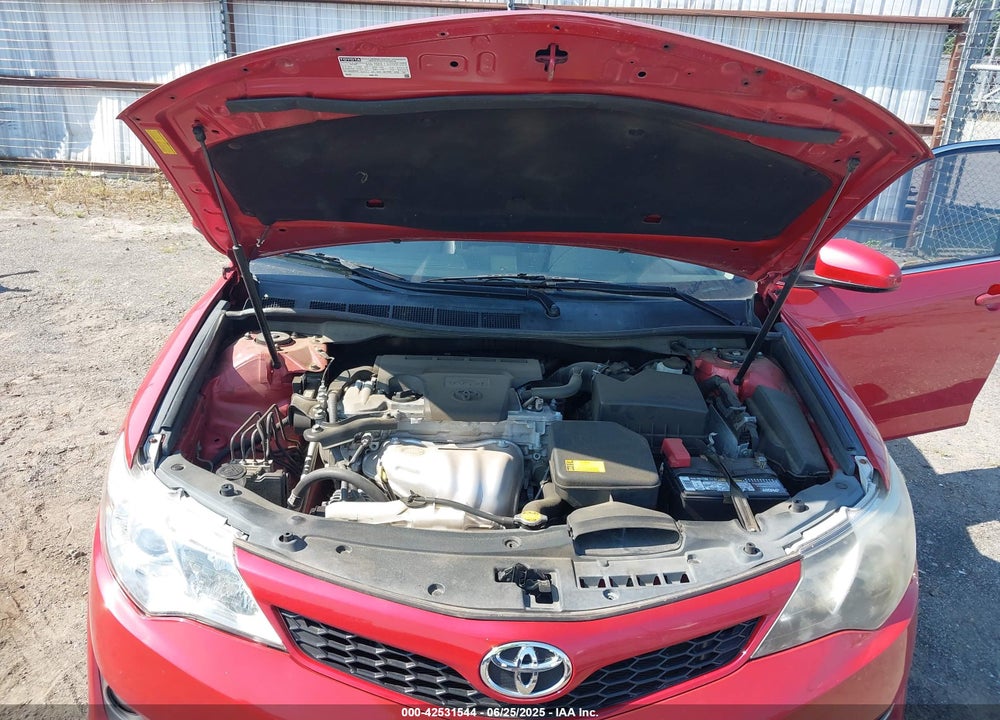 2012 TOYOTA CAMRY SE VIN: 4T1BF1FKXCU617744