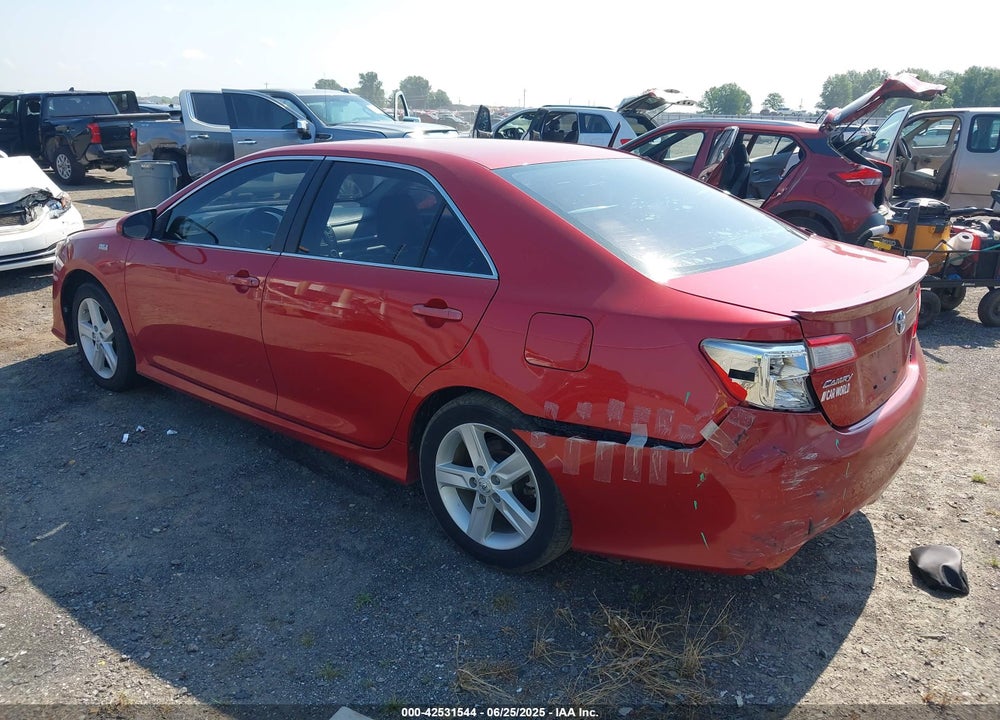 2012 TOYOTA CAMRY SE VIN: 4T1BF1FKXCU617744