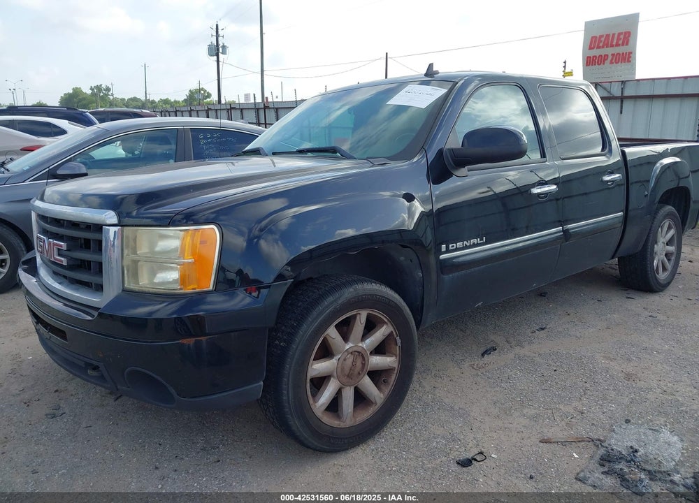 2008 GMC SIERRA 1500 DENALI VIN: 2GTEK638X81334086