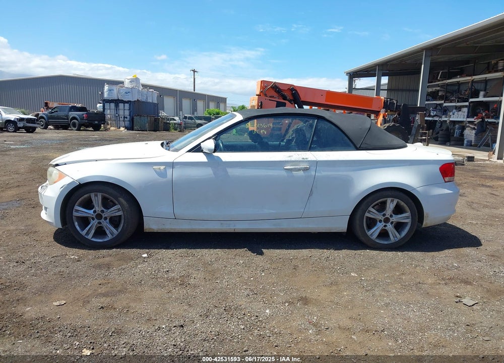 2009 BMW 1 SERIES VIN: WBAUN13529VH81359