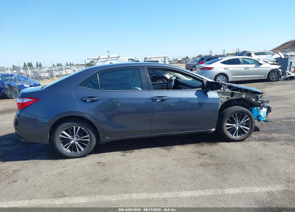 2016 TOYOTA COROLLA VIN: 5YFBURHE5GP551381