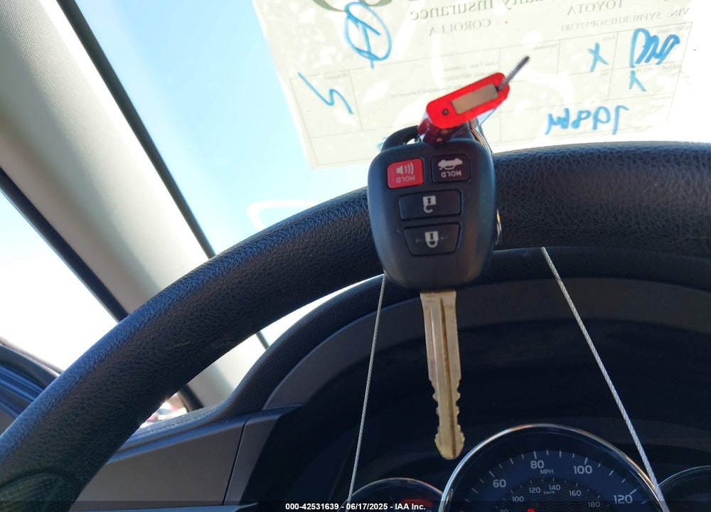2016 TOYOTA COROLLA VIN: 5YFBURHE5GP551381