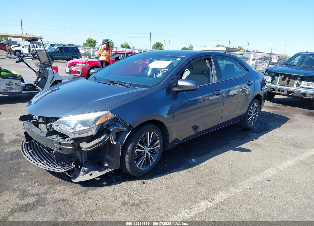 2016 TOYOTA COROLLA VIN: 5YFBURHE5GP551381
