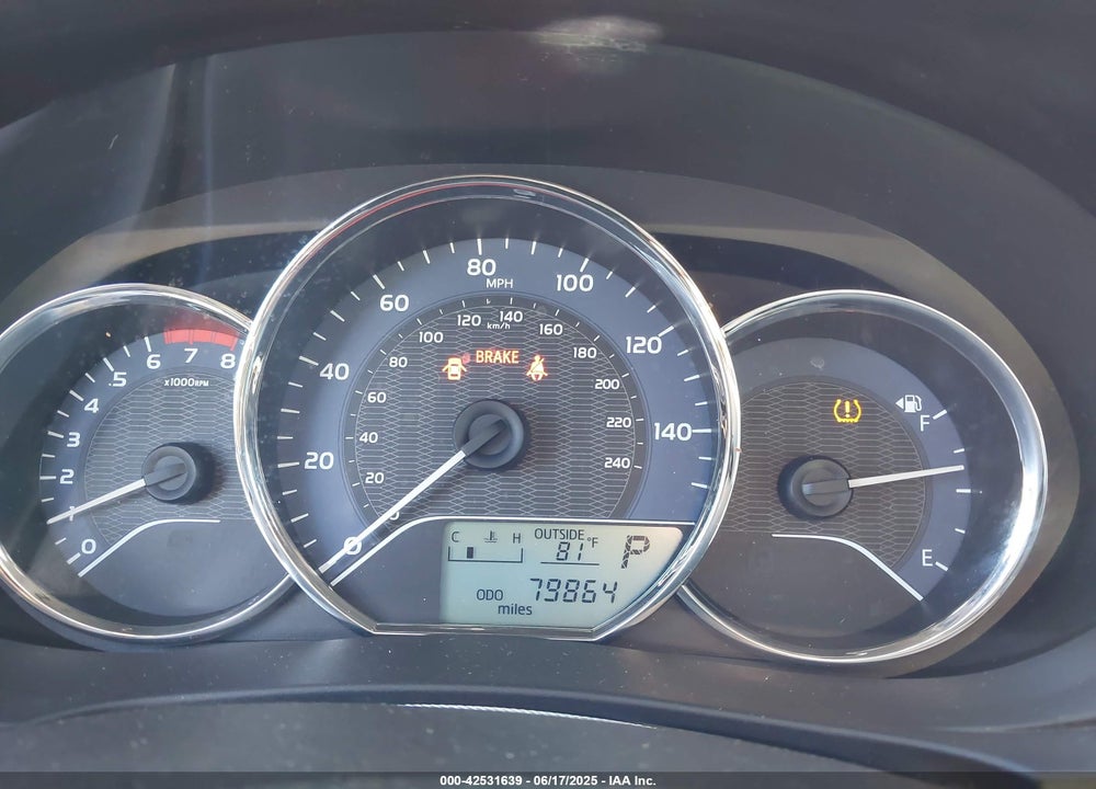 2016 TOYOTA COROLLA VIN: 5YFBURHE5GP551381